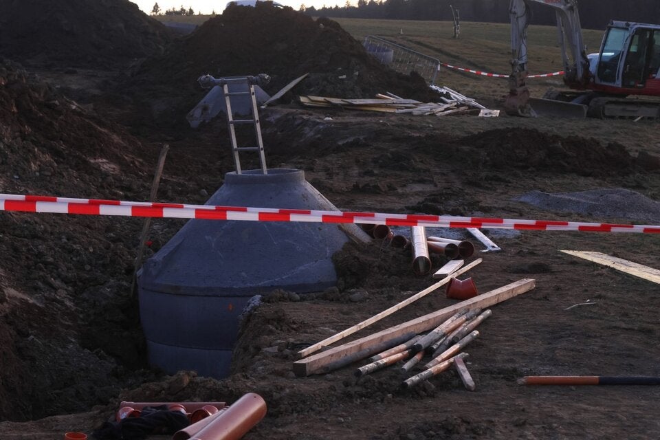 Grabungsarbeiten Gampern