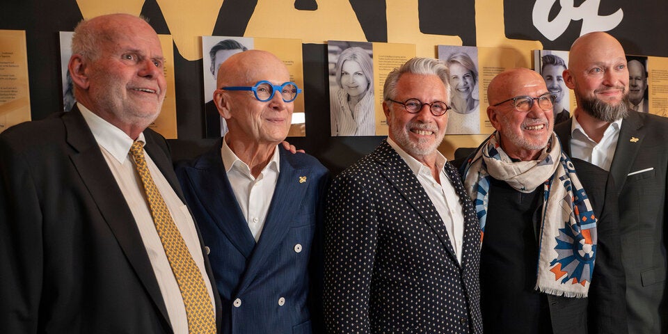 Manfred Ainedter, Kurt Mann, Adi Hirschal, Otto Retzer, und Michael Mann.