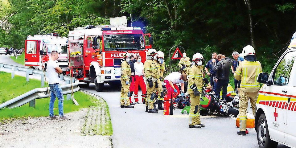 Unfall Tirol Motorrad