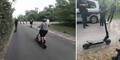 E-Scooter Donauinsel