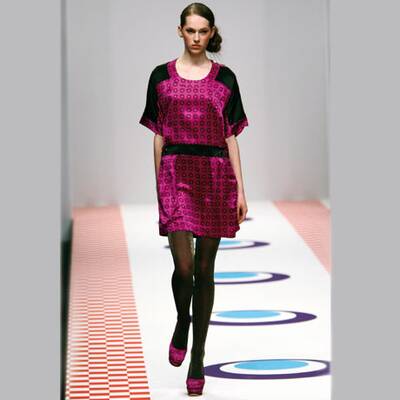 Herbst/Wintermode in Fuchsia