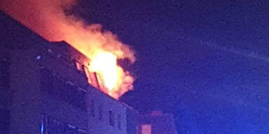 Dachgeschosswohnung Brand Simmering