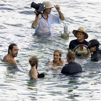 Julia Roberts planscht mit Javier Bardem