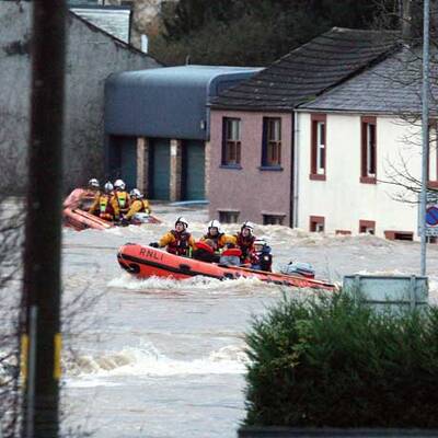 Überschwemmungen in Großbritannien