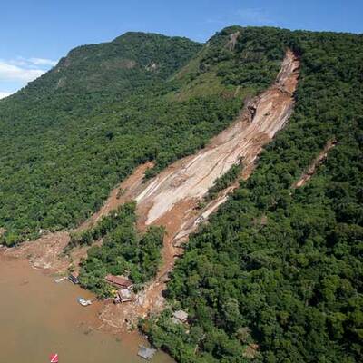 Unwetterkatastrophe in Brasilien