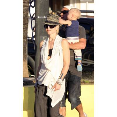 Gwen Stefani und Familie genießen St. Barth