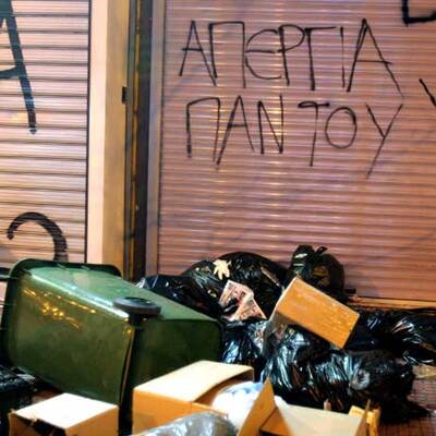 Griechen proben Aufstand