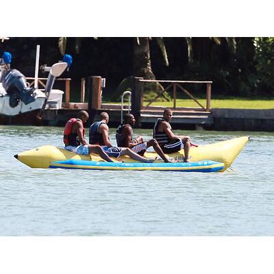 Eva Longoria & Tony Parker: Liebesurlaub auf Yacht