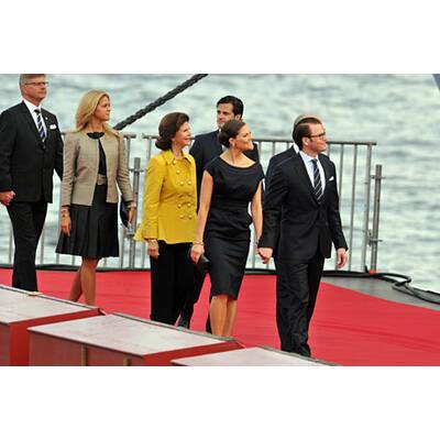 Schwedische Königsfamilie im Hochzeitsfieber