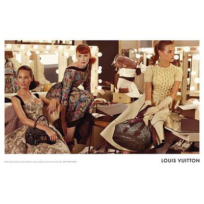 So schön: Louis Vuitton Herbst 2010 mit Christy Turlington, Natalia Vodianova und Karen Elson