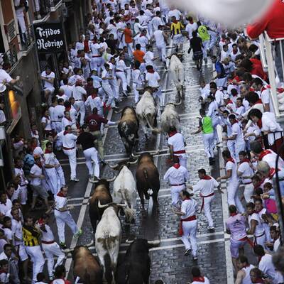 Sanfermines in Pamplona