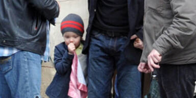 Brangelina: Sie dreht Film, er hütet Kids