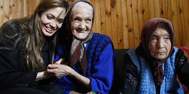 Brangelina auf Besuch in Bosnien