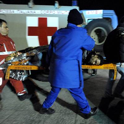 Dramatische Rettung bei Lampedusa