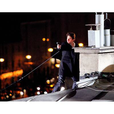 Action bei Cruise-Diaz-Dreh in Salzburg