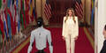 Melania Trump lud ersten Roboter ins Weiße Haus ein