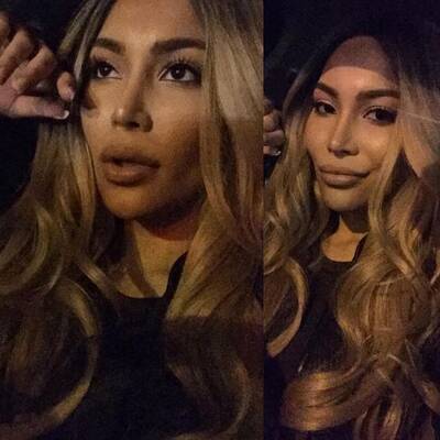 Das ist NICHT Kim Kardashian! 