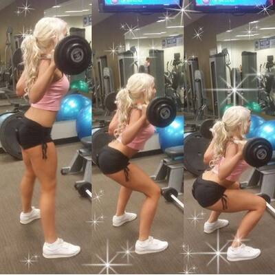 Fitness-Barbie erobert das Internet