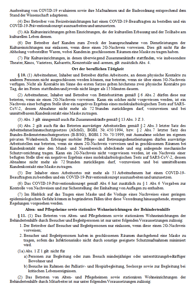 Lockdown für Ungeimpfte schon ab Montag