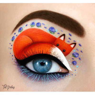 Kunst am Auge von Tal Peleg