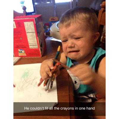 Absurde Gründe, warum Kinder weinen