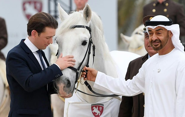 Kanzler Kurz wieder in den Vereinigten Arabischen Emiraten