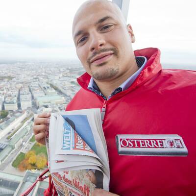 Die Bilder zum Rekord-Sprung