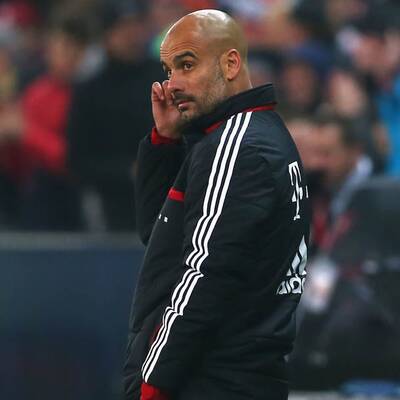 Trainer Pep Guardiola