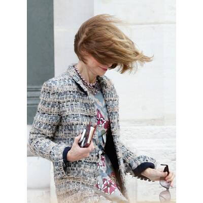 Anna Wintours Sturmfrisur 