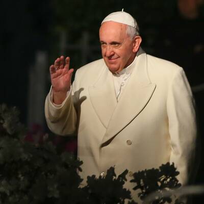 Franziskus betete mit tausenden Menschen