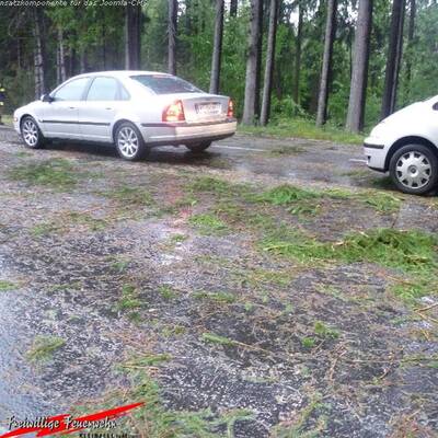 Sturmböen im Mühlviertel