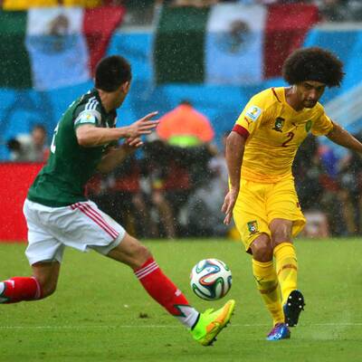 Die besten Bilder zu Kamerun vs. Mexiko