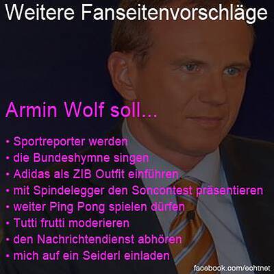 Armin Wolf abgesägt? Das sagen Nutzer auf Facebook und Twitter.