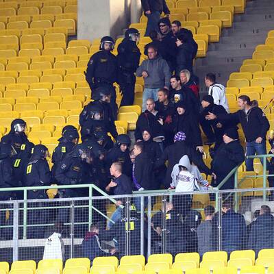 Wiener Derby: Randale auf der Tribüne
