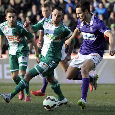 Die Bilder zum Derby Austria gegen Rapid