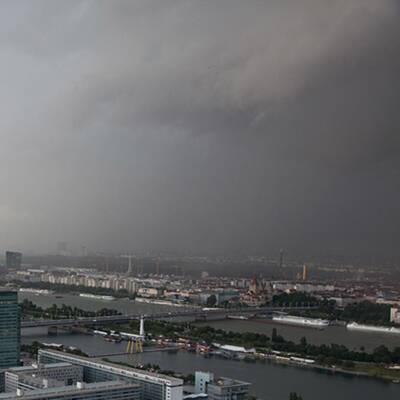 Unwetter in Wien