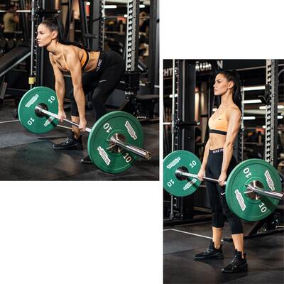 Krafttraining mit Fitness-Star Stephanie Davis