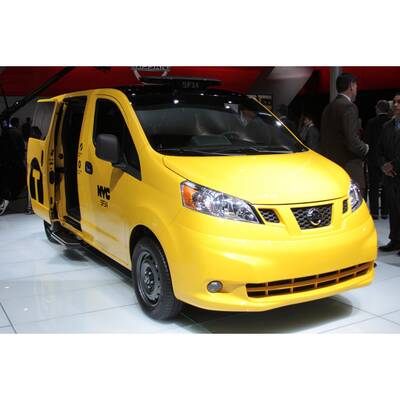 So sieht das neue New Yorker Taxi aus