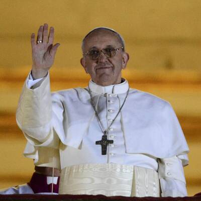 Jorge Mario Bergoglio zum Papst gewählt