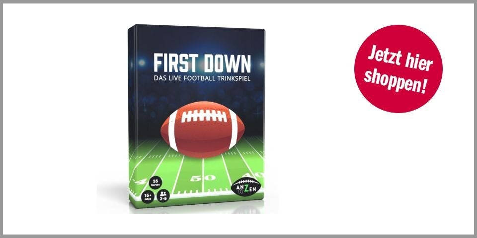 First DOWN – Das Live Football Trinkspiel – für 17,04 Euro bei Amazon*