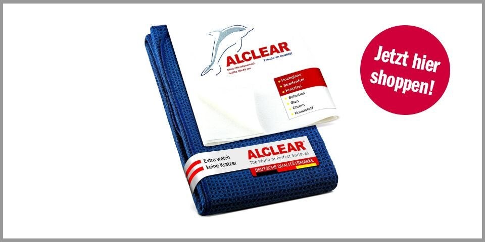 Shopping CH Fenster putzen  ALCLEAR Mikrofasertuch Set (2-teilig)