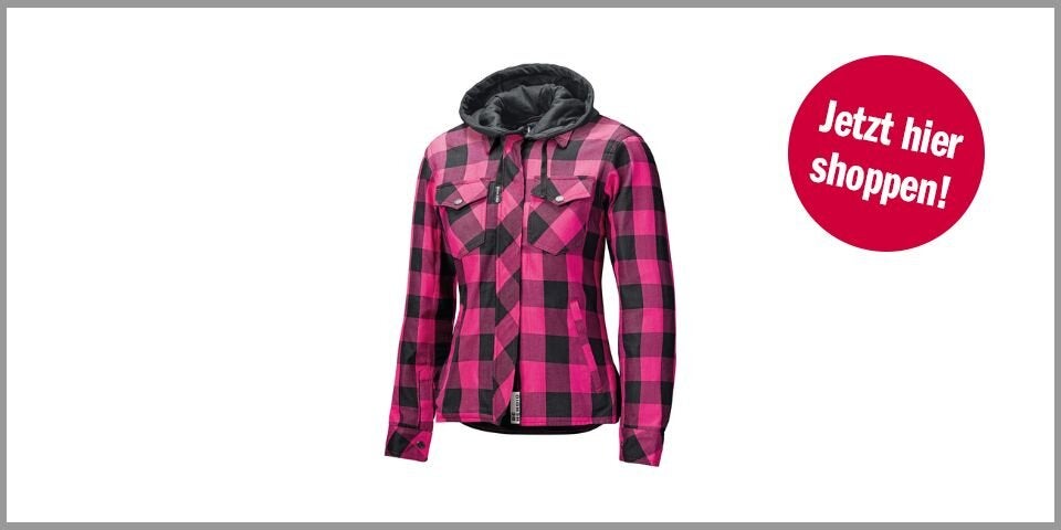 Shopping CH Motorradzubehör Held Lumberjack II Damen-Flanellhemd