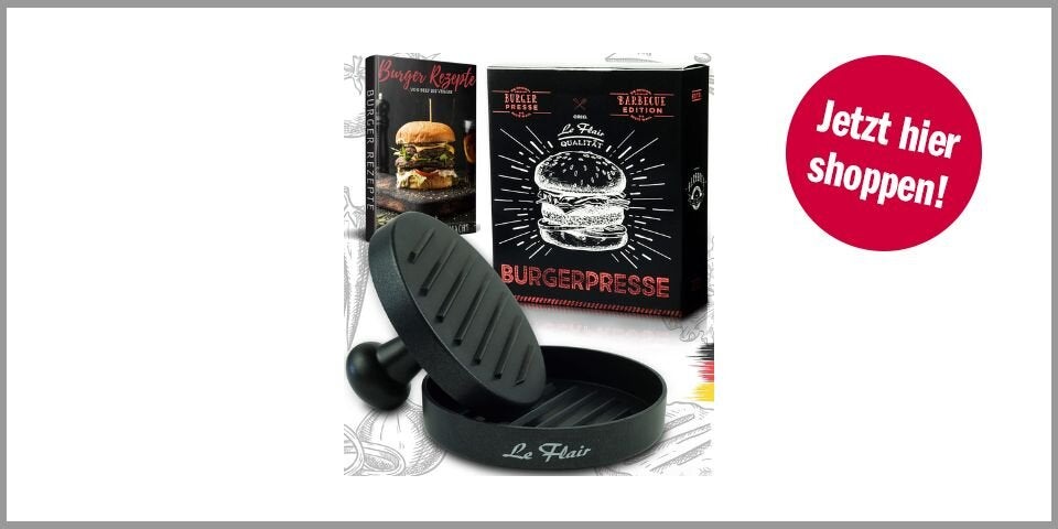 Shopping CH Grillzubehör Le Flair Burgerpresse