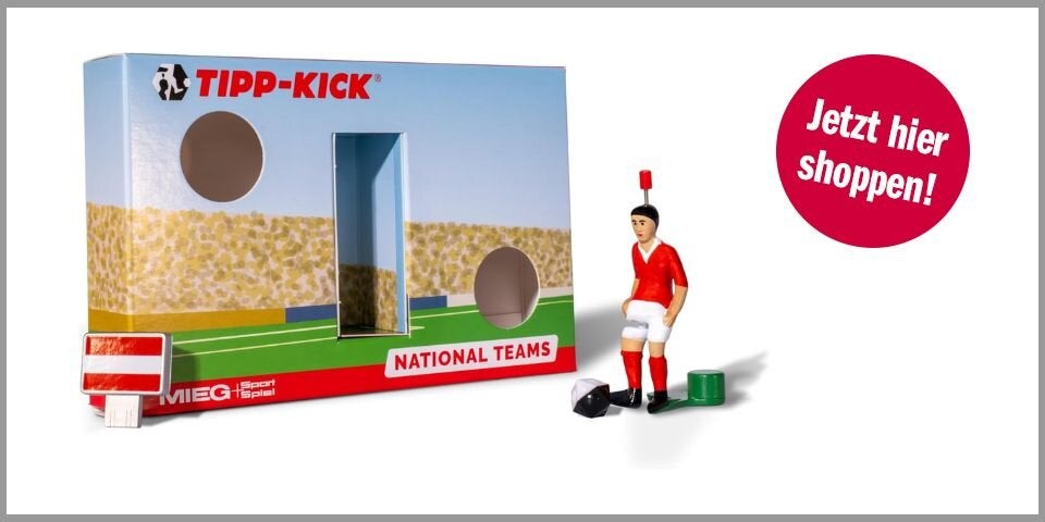 TIPP-KICK Österreich-Box Tischfußball-Set – 17,65 Euro bei Amazon*
