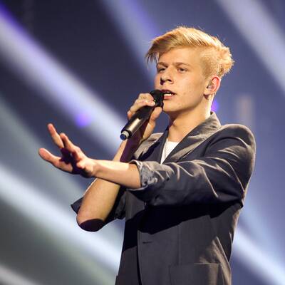 Thorsteinn Einarsson im Finale von 