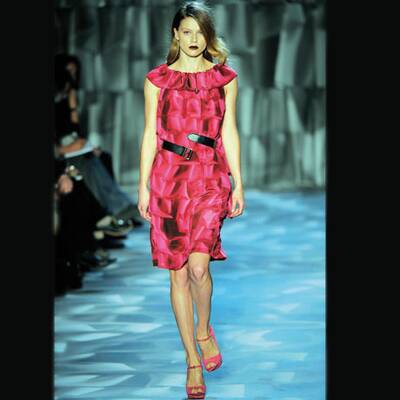 Herbst/Wintermode in Fuchsia