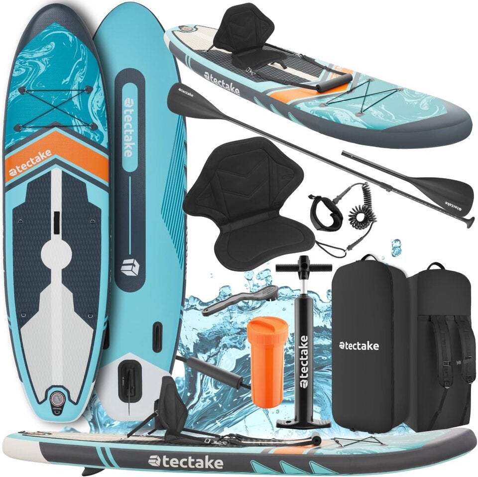 tectake® Stand Up Paddle Board - jetzt im Set auf Amazon!