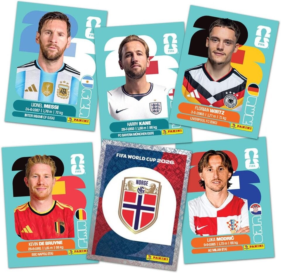 Panini - Offizielle FIFA World Cup 2026™ Stickerkollektion (Box mit 100 Tüten)