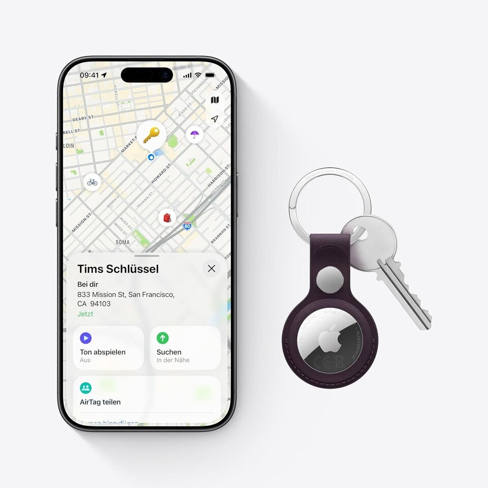 Apple AirTag (2. Generation) 4er Pack