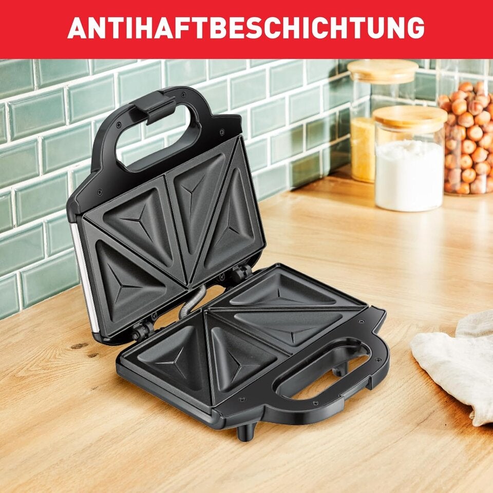 Tefal Sandwichmaker für knusprige Dreiecks-Sandwiches
